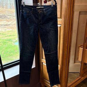 Joe's Jeans Dark Indigo Straight Leg Jeans - high waist “Visonaire” skinny